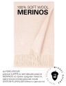 ALFORD-PECOR, длиный ШАРФ из мягчайшей шерсти MERINOS из пряжи средней тяжести, однотонная коллекционная линия UNITON-PLURALISM (Много-гранности) FHs.W220_VN-2298/PEC.54